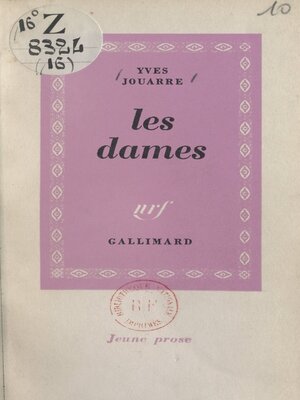 cover image of Les dames